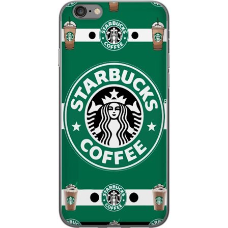 Kompatibelt Mobildeksel til Apple Apple iPhone 6s Starbucks Pattern