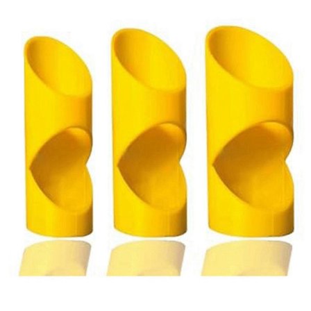 Skumrørskutter, Skjæreguide for rørisolering, A