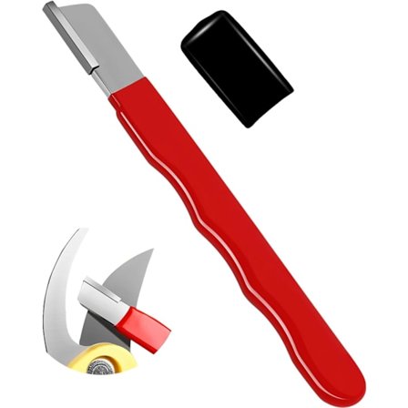 Trädgårdsredskapsvässare - Portabel bladvässare för yxa, machete, häcksax, sax, yxhuvuden - Vässare 1 st