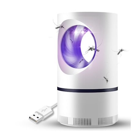 Myggdödande lampa (vit)