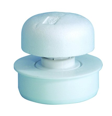 Purus LV-40 Lufteventil 40-50/75/110 mm, Innendørsavløp