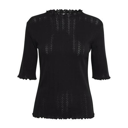 Karen by Simonsen Karen By Simonsen Carrykb Ss Tee Toppe & T-Shirts 10103836 Meteorite Sort, Dame