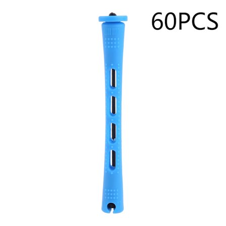 60 stk Hår Permanent Spoler Kaldbølge Spoler Krøllere Ruller for Salong Hjem Styling Verktøy