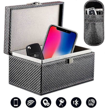 Mobiltelefon Signal Strålingsbeskyttelsesboks