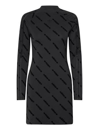 Mono Bodycon Dress Sport Women Sport Clothing Sport Dresses & Skirts Sport Dresses Black Adidas Originals
