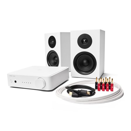 Argon Audio SA1 MK2 + Argon Audio Forus 4 + Essentials cables Stereo-Anlage für TV