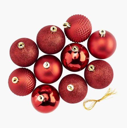 Julgranskulor silver