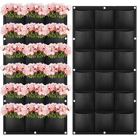 Dewenwils Hængeplantepose med 18 Lommer til Planter Mu