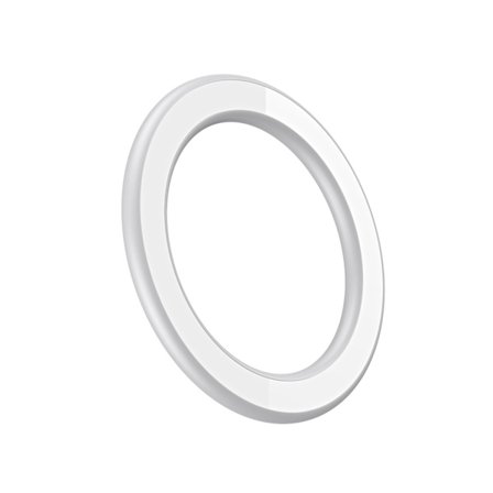 Magnetisk telefonholder Zinklegering Vægmontering til badeværelse køkken glas bil instrumentbræt hvid