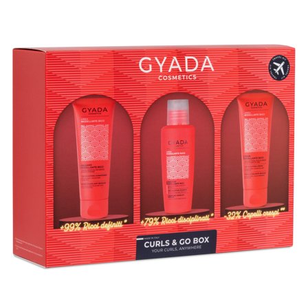 Gyada Cosmetics Linea Modellante Ricci Curls & Go Box - Cofanetti per Capelli