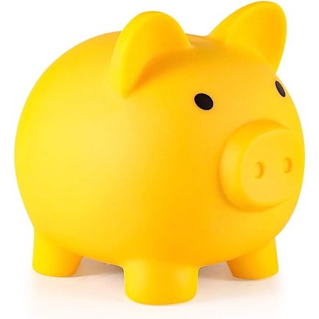 Sparebøsse, uknuselig plast sparebøsse, myntbank for jenter og gutter