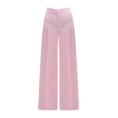 Alexander McQueen Wide Broek , Roze , Dames , Maat: S