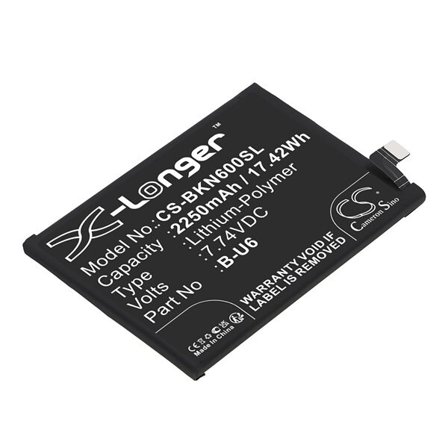 Batteri till SmartPhone, Mobil för VIVO iQOO Neo6 SE 5G, V2199A