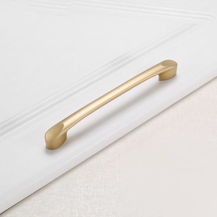 Skåp garderob guld handtag, hem förbättring hårdvara handtag, garderob handtag (160mm) GroupM