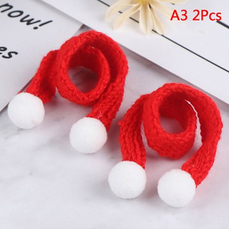 1:6 1:12 Dockhus Miniatyr julmössa Scarf Dollhouse Acce