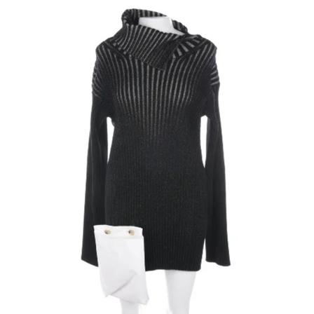 Moncler Pre-owned Pre-owned Fabric dresses , Zwart , Dames , Maat: M Vintage Tops