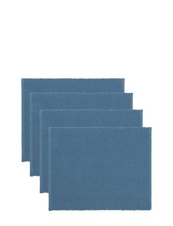 LINUM Uni Place Mat - Blue - ONE SIZE