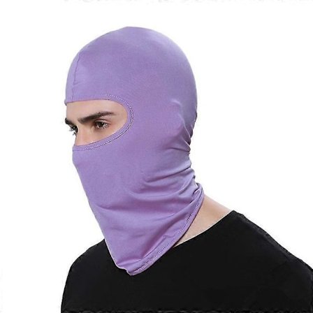Skimaske Heldekkende Ansikt UV-Beskyttelse Balaclava Vinter Hals Gaiter Menn Utendørs Sport Sykling Vindtett Hette -Sy