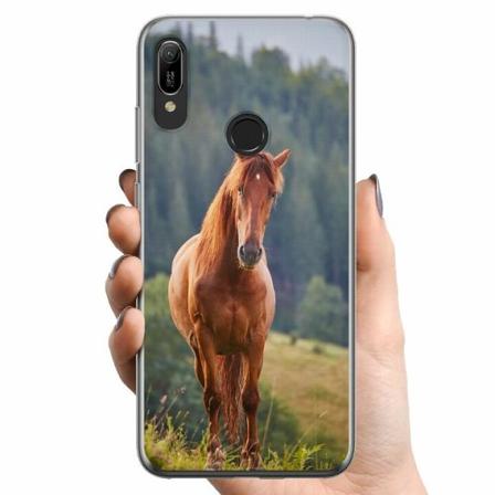 Huawei Y6 (2019) Tpu Mobilskal Hästar