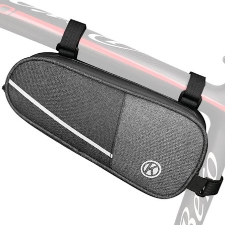 Toprørs Cykeltaske. Vandafvisende Cykelrammetaske. Cykeltriangeltaske.