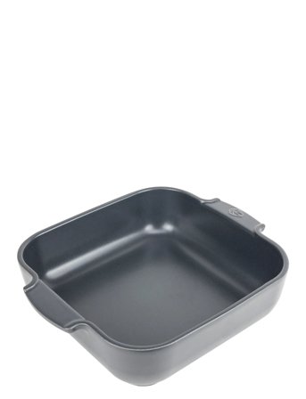 Peugeot Appolia Keramik Firkantet Mat Sort 28 Cm - Grey - 28 CM