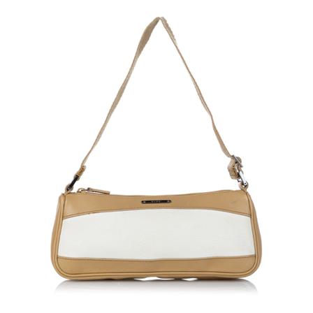 Gucci Vintage, Pre-owned Canvas Baguette Bruin, Dames, Maat:ONE Size