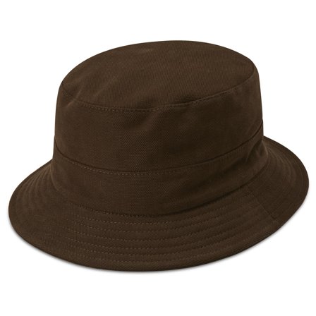 Giotto Mørkebrun Moda Bucket Hat til mænd - Bøllehatte