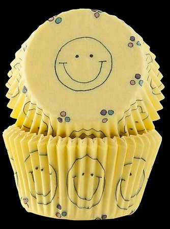 CACAS Muffinsform Smiley 50stk