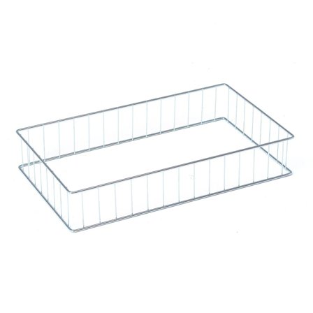 Obrzeże siatkowe do półki dolnej PUSH, 730x430x135 mm