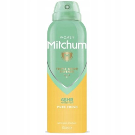 Mitchum Naiset Pure Fresh Antiperspirantti Suihke 200Ml