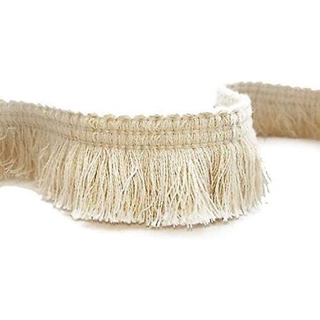 10 Meter Beige Bomulls Tofs Tyg Frans Kantband kompatibel DIY Hantverk Klänning Dekor 10 Meter Beige Bomulls Tofs Tyg Frans Kantband kompatibel DIY 