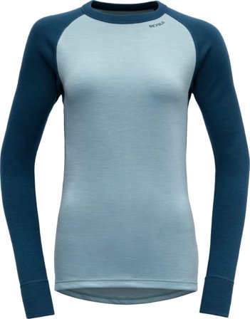 Devold Expedition Woman Shirt Women base layer tops Blue L