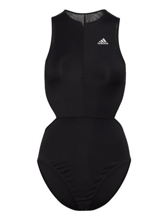 Hyperglam Leotard W T-shirts & Tops Bodies Svart Adidas Performance