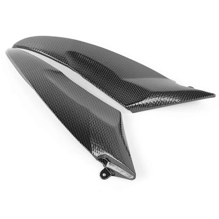 Kolfiberstil Motorcykel Tank Sidopanel Övre Kåpa Passar Yamaha R1 2004?2006