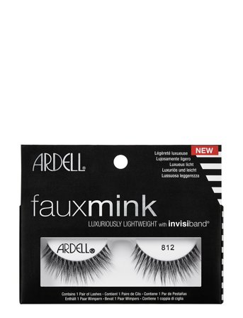 Ardell Faux Mink 812 Strip Lash - Black - ONE SIZE
