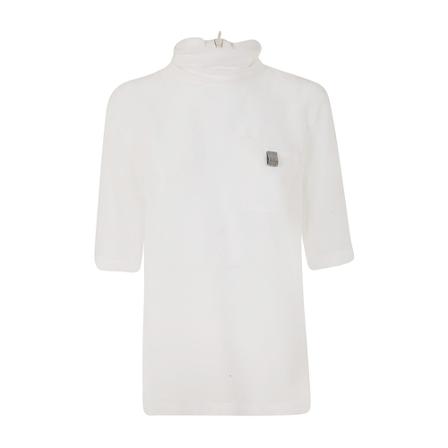 Brunello Cucinelli Turtle Neck Pullover Hvid, Dame