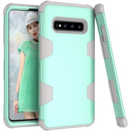 Samsung Galaxy S10E - Tehokas iskuja vaimentava suojus Aquablå/Grå