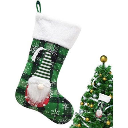 Julstrumpa | Jultomtar utan ansikte Skandinaviska Nisse-Väska