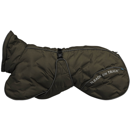 Back on Track Bay Padded Coat High Set Tail 30-35 cm Olive