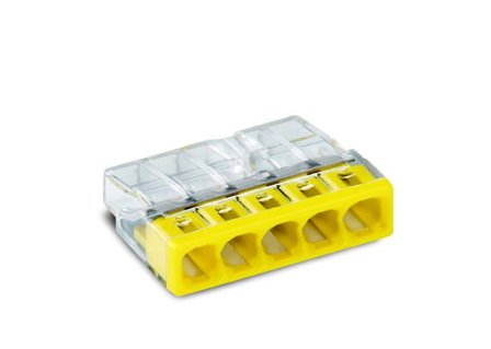 Wago 2273-203 5-Way Compact Slicing Connector 100-Pack