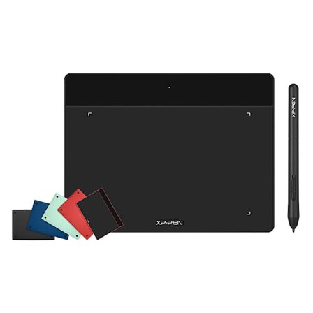 Xp-pen Deco Fun S 6x4 tuuman piirtopöytä grafiikalle 8192 digitaalisen kynän tuella Chrome Android sininen