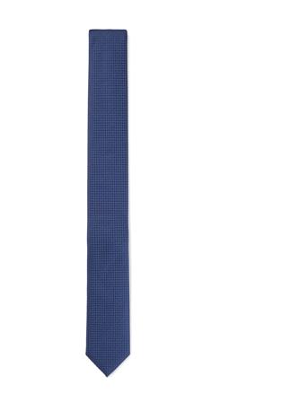 Tie Cm 6 Slips Blå HUGO*Betinget Tilbud