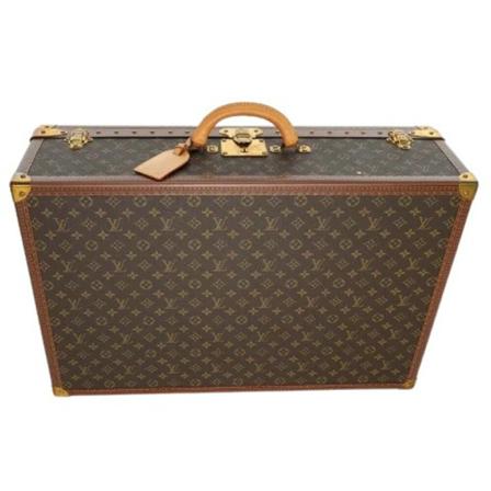Louis Vuitton Vintage, Pre-owned Canvas travel-bags Bruin, Dames, Maat:ONE Size