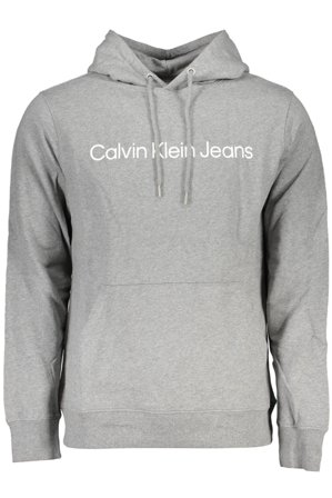 Calvin Klein Felpa Senza Zip Uomo Grigio