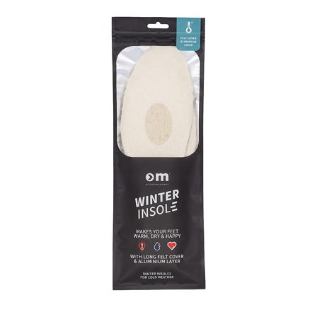 Ortho Movement Winter Insole Hvid Adult S/M, Tøj & Bolig, Såler & Indlæg, Såler