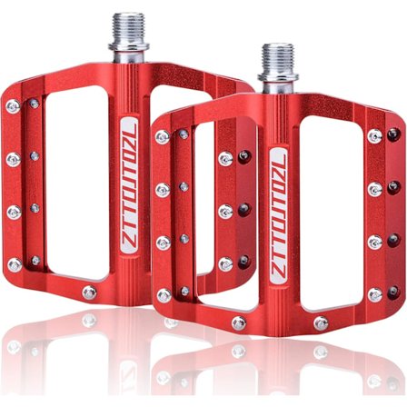 Lätta MTB-pedaler, pedaler i aluminium, universella halkfria pedaler, för MTB-cyklar