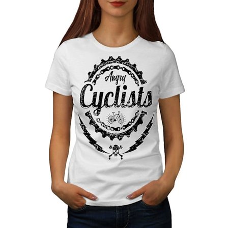 Arg cyklist Cool Women Whitet-shirt