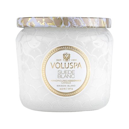 Voluspa Petite Jar Suede Blanc 127g
