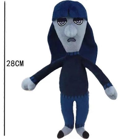 Uudet Inside Out 2 -pehmolelut: Nolo, Kateus, Tyhjyys, Ahdistus - Piirretty Animen Hahmokuva Pehmolelu Nuket Lasten Syntymäpäivälahja (FMY)