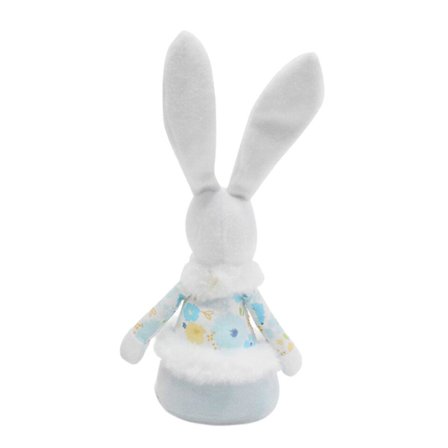 Plysch Gosedjur Kaniner, Kanin Plyschleksak Påskdekorationer Kanindocka Skrivbordsdekorationer Heminredning Rosa[D]